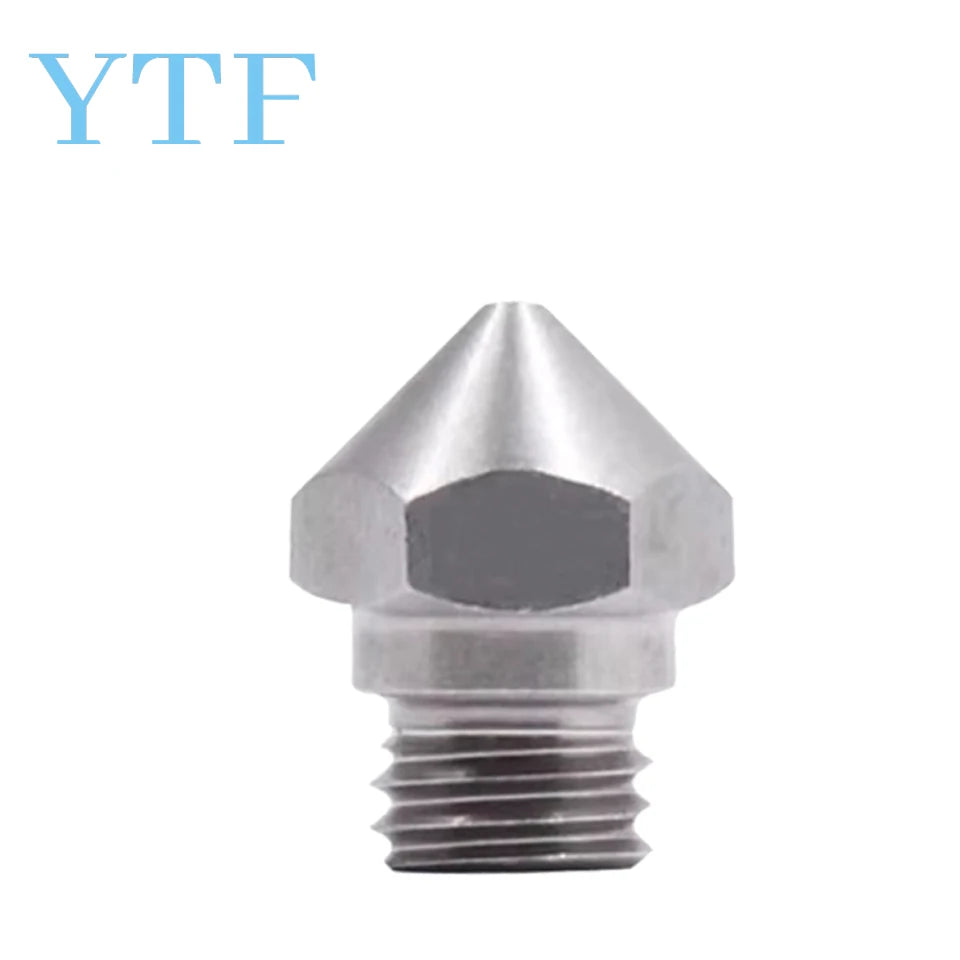 1-50PCS 3D Printers Parts MK10 Nozzle 0.2/0.3/0.4/0.5/0.6/ 0.8mm Copper M7 Threaded Part For Extrusion 1.75mm Filament Brass