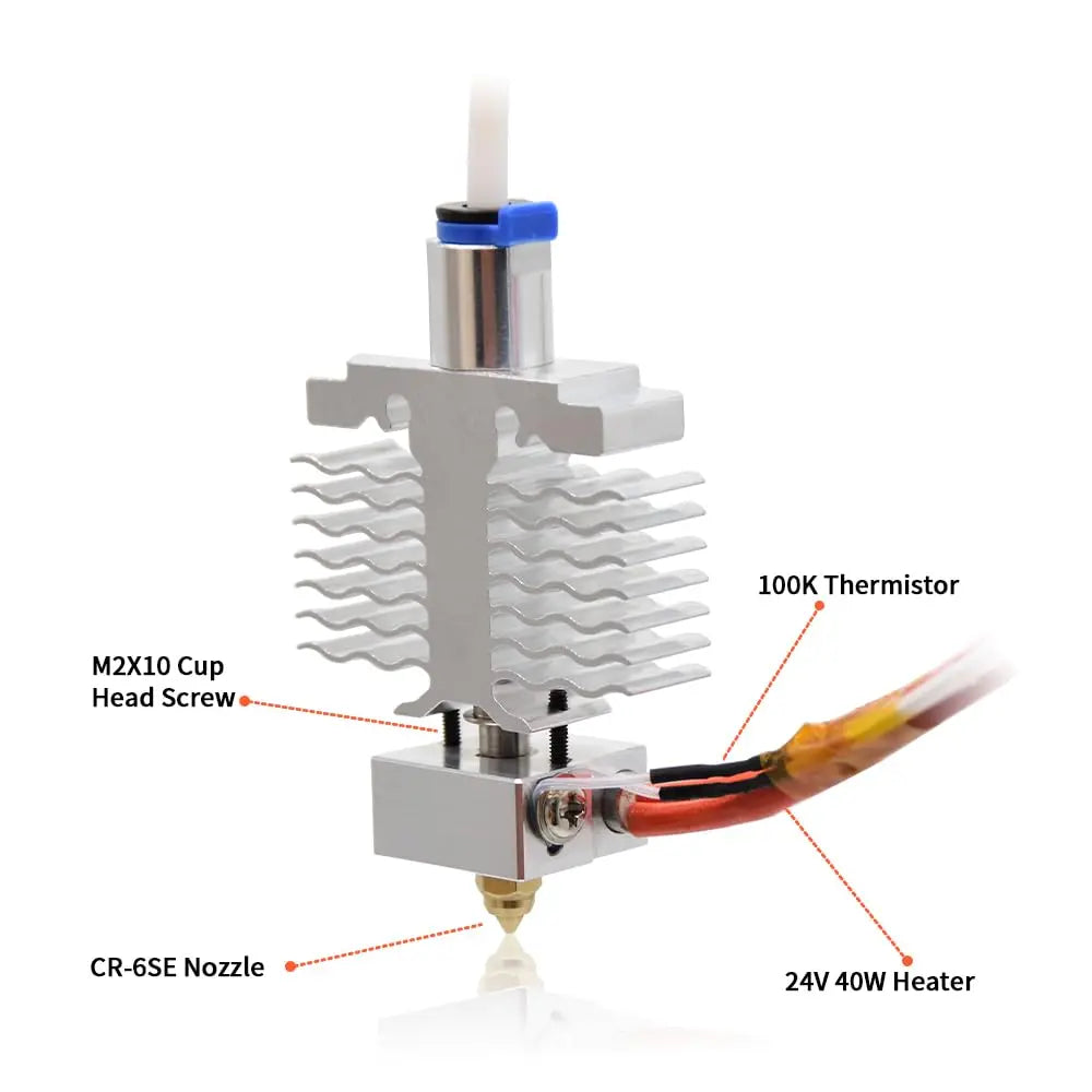 Upgrade Ender 3 V2 Neo Extruder Hotend Kit All Metal Hot End Assembly, for Ender 3 V2 Neo/Ender 3 Max Neo/Ender 3 Neo 3D Printer