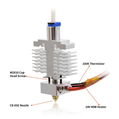Upgrade Ender 3 V2 Neo Extruder Hotend Kit All Metal Hot End Assembly, for Ender 3 V2 Neo/Ender 3 Max Neo/Ender 3 Neo 3D Printer