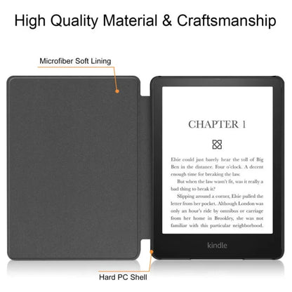 For Kindle 10th Generation Case + Mini Gadgets Organizer Pouch 6'' J9G29R 2019 Leather Cover Auto Wake/Sleep Kindle Skin Funda