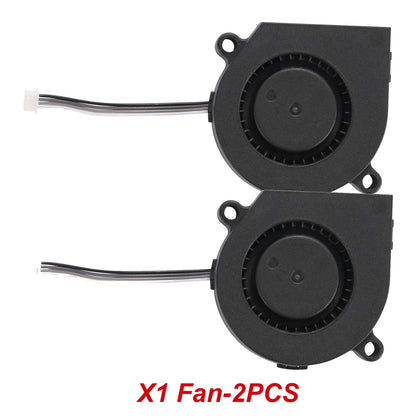 50x50x15mm Blower Cooling Fan for Bambu Lab X1 X1C Combo P1 P1P P1S 3D Printer Rapid Silent Drum Fan with Double Ball Bearings
