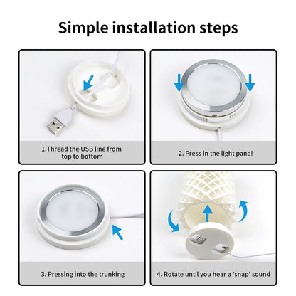 LED Lamp Kit 001 Warm White Hardware Bambulab Light Kit for Bambu Lab 3D Printer DIY For Bambu Lab Accessories 3D Printer Parts