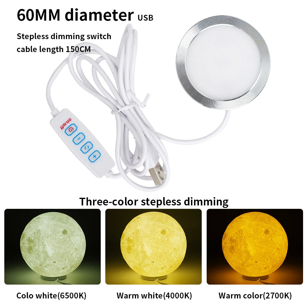LED Lamp Kit 001 Warm White Hardware Bambulab Light Kit for Bambu Lab 3D Printer DIY For Bambu Lab Accessories 3D Printer Parts