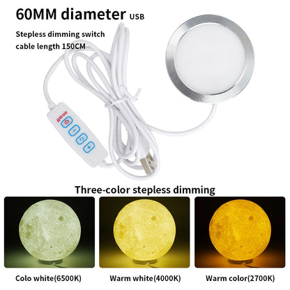 LED Lamp Kit 001 Warm White Hardware Bambulab Light Kit for Bambu Lab 3D Printer DIY For Bambu Lab Accessories 3D Printer Parts