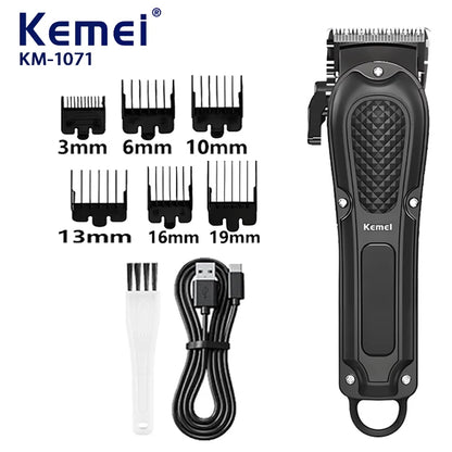 Kemei KM-1071 KM-2299 KM-2024 Hair Clippers for Men Hair Trimmer Electric Foil Rechargeable Electric Shaver Barber Hair Cutting