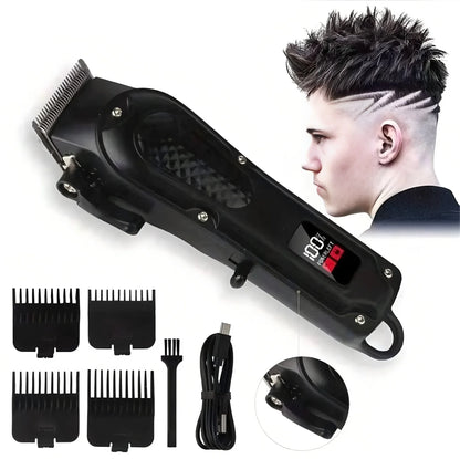 2026Professional USB Rechargeable Hair Clipper & Beard Trimmer, Cordless, Ideal Gift for Men