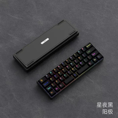 MMD KM40 Mechanical Keyboard Wireless Tri-mode O-Ring Hot-Swap Custom Designer 40% Aluminum Office Gaming Keyboard VIA/QMK Gift
