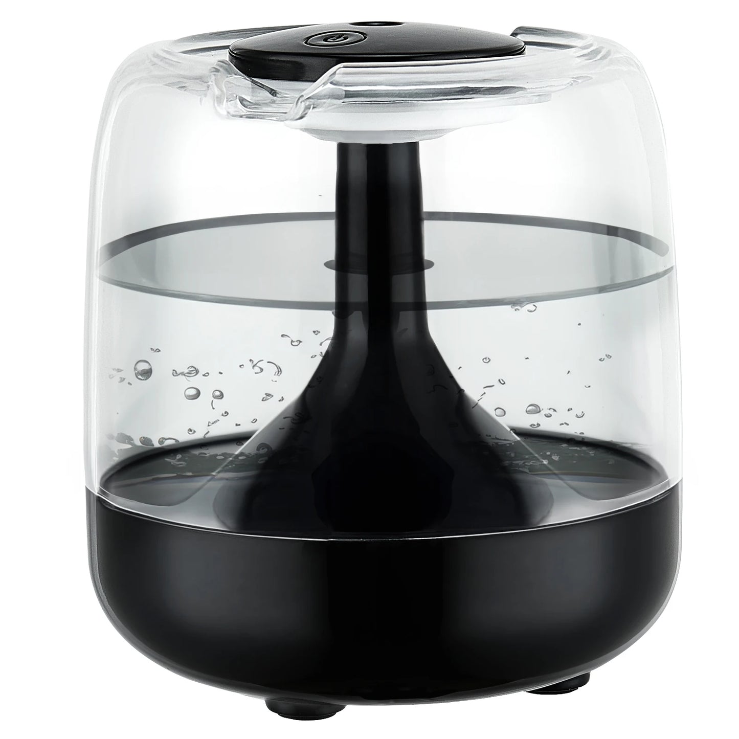 Small Home Humidifier for Bedroom, Large Mist Aroma Diffuser with Ambient Light, Super High Fog Output USB Air Humidifier